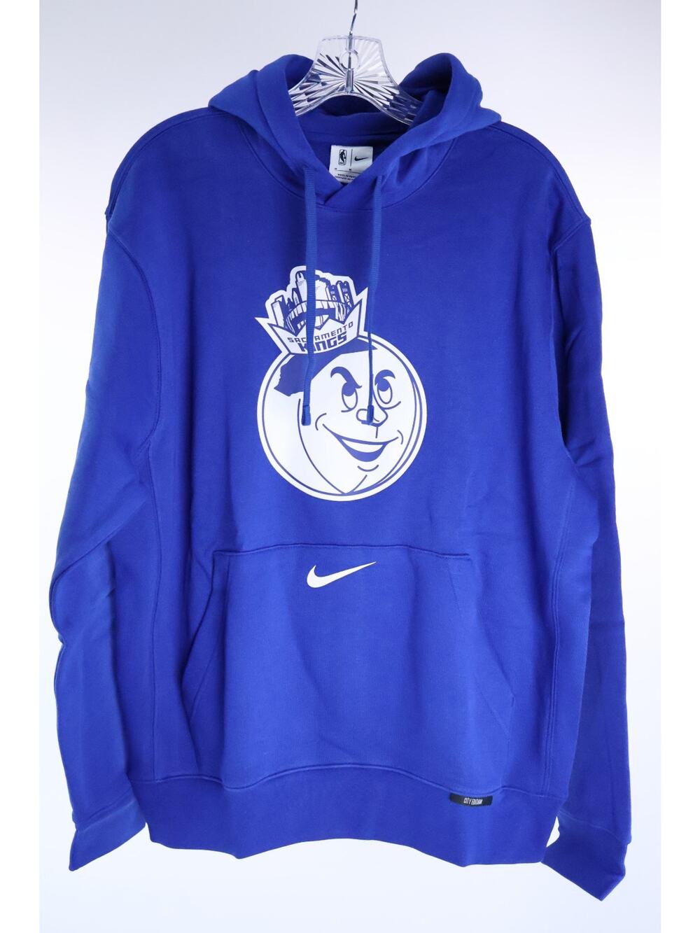 Nike Sacramento Kings Hoodie Men's Size XL Blue Pullover City Edition NBA NWT - Picture 1 of 7